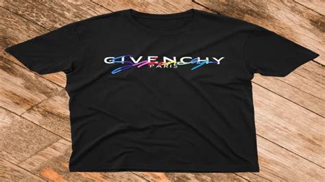 givenchy t shirt with logo|givenchy t shirt size chart.